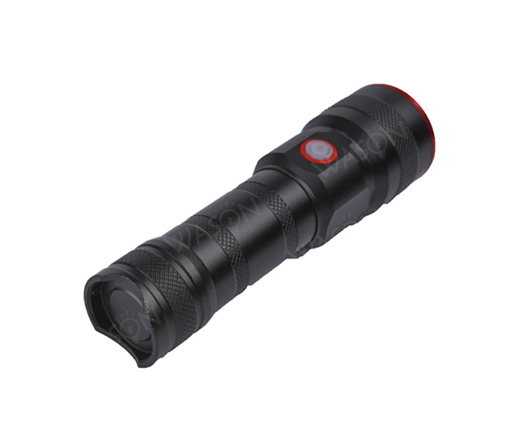 Top Grade Tactical 300 Meters Long Range 26650/18650 Handy Strong Light Aluminium Alloy Led Flashlight