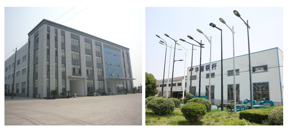 Conical street steel lighting pole poles price