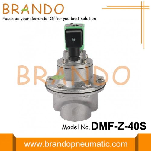 Válvula de pulso electromagnético de cámara de filtros BFEC de 1,5 pulgadas DMF-Z-40S