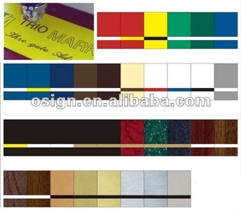 Colored abs punching board