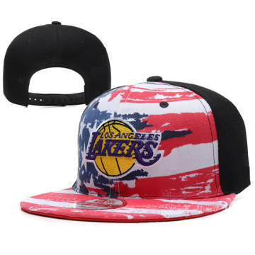 Wholesale Adjustable Laker Bull Snapback Sport Hat (FC013YL)
