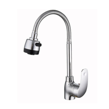 Zinc Outdoors Cross Handle Color Cold Kitchen Faucet