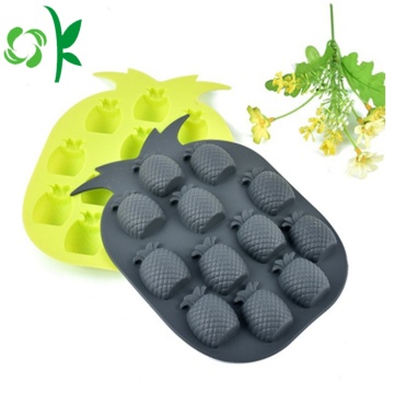 Silicone Fruit Shaped Flexible Ice Cube Tray Molds