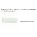 Mamparo LED comercial IP54 / IP65 Luz de emergencia LED