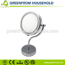 8 inch double sides vanity table with lighted mirror makeup mirror