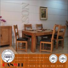 Chinese Oak Dining Table Set