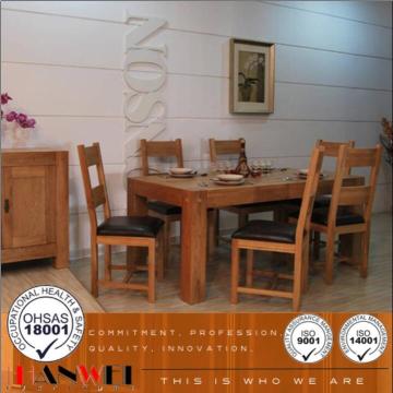 Chinese Oak Dining Table Set