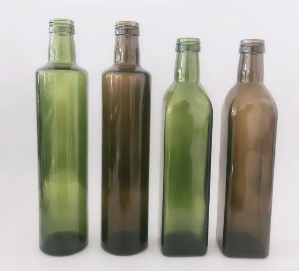 100ml 500ml 750ml Glass Olive Oil Packaging Bottle