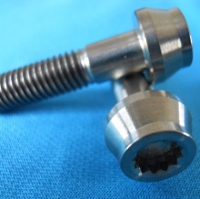 Titanium alloy twelve side socket screw bolt