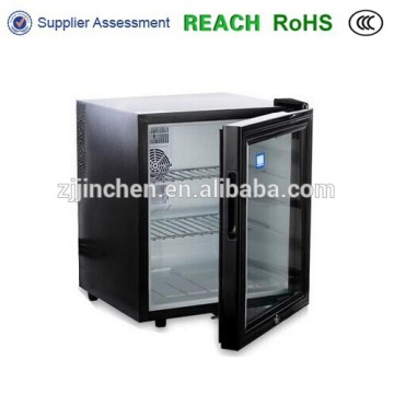 customized dimension color glass door for mini freezer