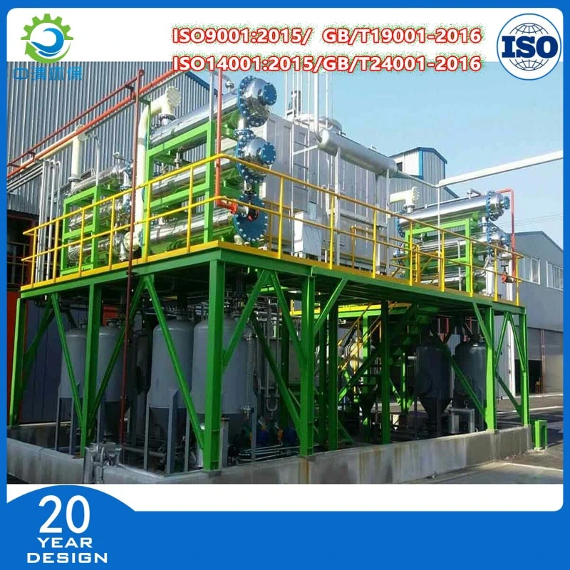 New Model Zero Emission Electricity Heating Waste Tire Recycling Machine with Ce & ISO