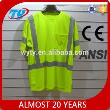 Reflective Polo Shirt Hi-vis T-shirt for man