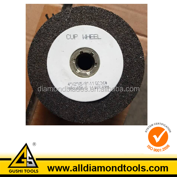 46 Grit Silicon Carbide stone abrasive grinding wheel