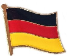 GREPAS Germany Flag Pins 0.75 Inch