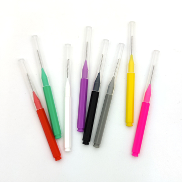 Silicone Soft Orthodontic Interdental Toothpick Floss Dental Brush Tool