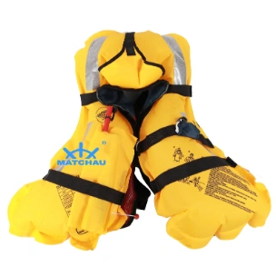 Harness Inflatable Life Jacket Marine Safety Life Saving Life Vest with CCS Certificate