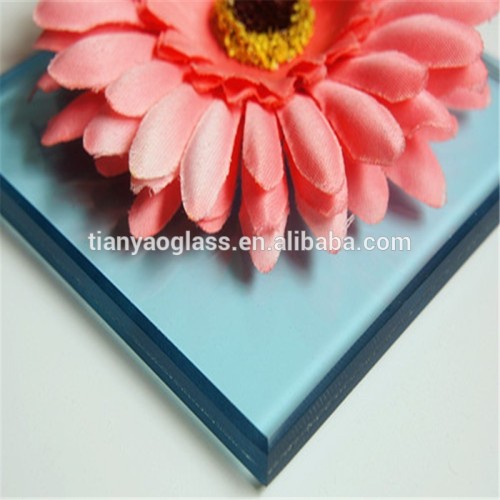 10.38mm ocean blue laminated glass