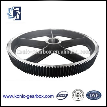 Ring gear for concrete mixer