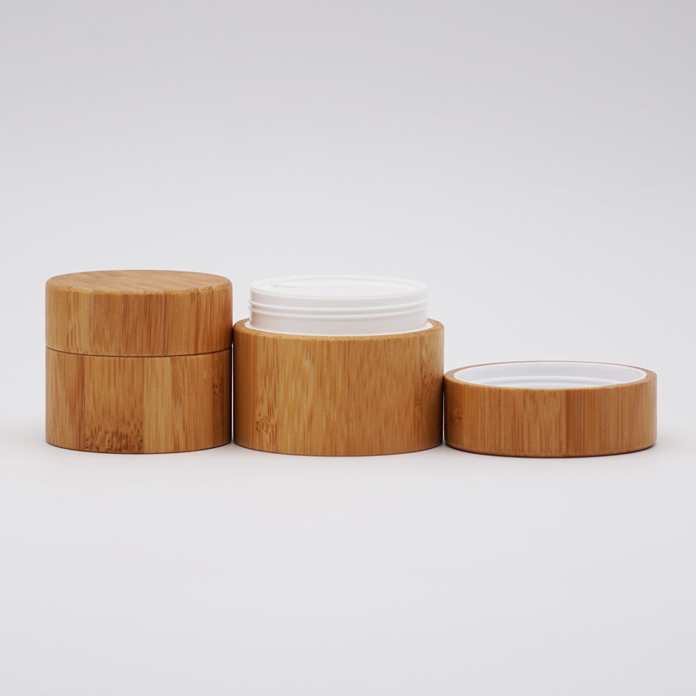 Bamboo Cream Jar