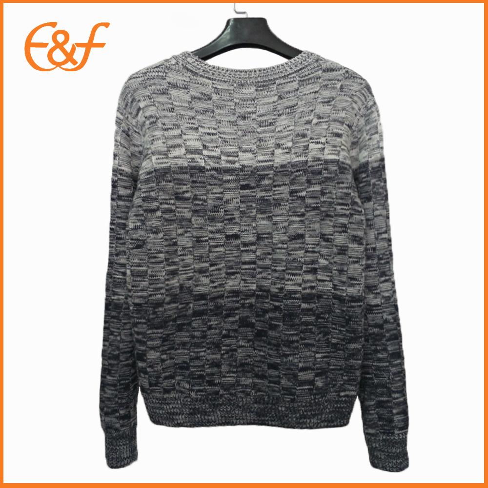 Fancy Yarn  Mens Long Sleeve Sweaters