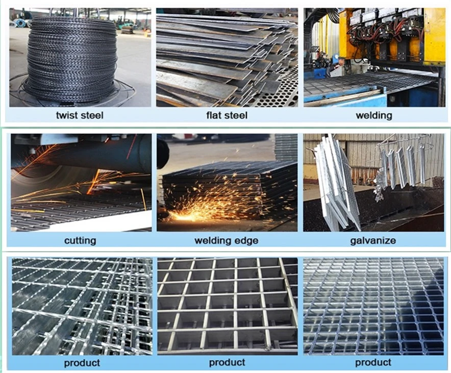 Professional Manufacture Anti Slip Galvanized Steel Grating