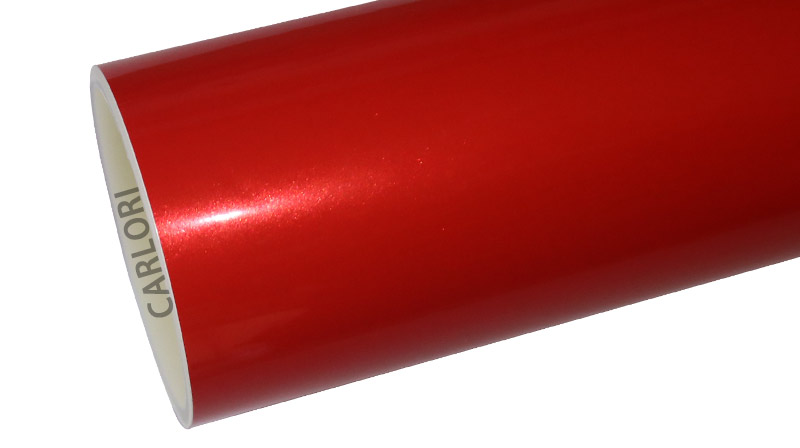 Metallic Gloss Red Car Wrap Vinyl