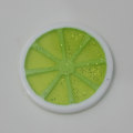 Wholesale Artificial 35MM Large Orange Lemon Slices Fruit Resin Flatback Cabochon Glitter Fruit Beads DIY Jewelry Making