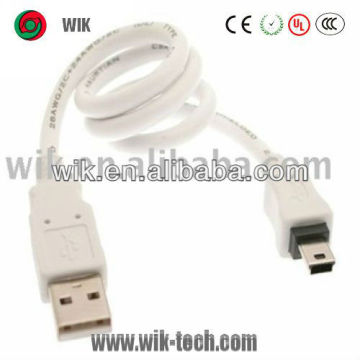 USB Mini B cable usb 2.0 cable a female to mini b 5-pin male