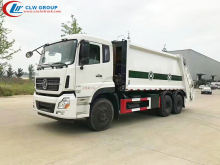 Deluxe type Dongfeng 270hp 18cbm Refuse Recycling Truck