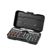 Magnetic Screwdriver Kit: Household Hardware Tool Set with Ratchet and Bits