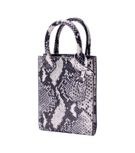 Snake mini Tote Women Vintage Crossbody bag Handbag