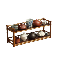 Bamboo Coffee Mug Rack for Kitchen Islands & Carts