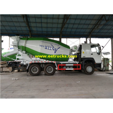 SINOTRUK 6x4 12cbm Cement Mixer Trucks