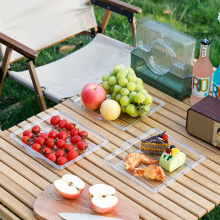 Square Plate Snack Plate Fruit Plate