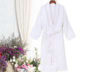 White Cotton Hotel Robes Towelling Bathrobe