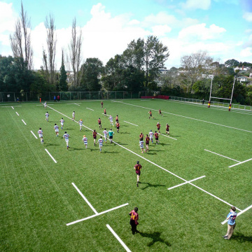 Rugby juvenil de hierba artificial de rugby