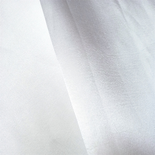 Factory Pure Color White White Twill Mikado Fabrics