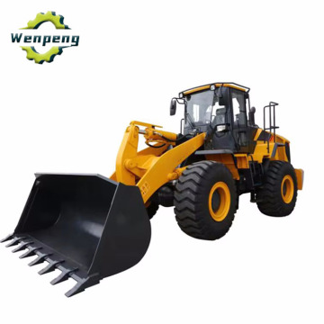8Ton Large Wheel Loader For Earthwork Construction
