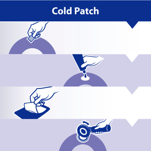 Tire patch rubber solution cold patch for bike