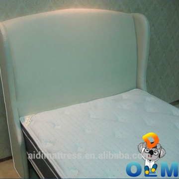 White Leather Headboard,High Class Hotel Bed Leather Headboard