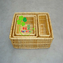 newest wicker fruit basket/quadruplet