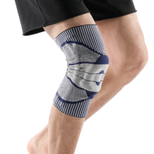 Germany Knitting Tech Nylon 3D Silicone Side Stabilizer Sport Knee Brace