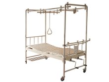 Stainless seel Orthopedics Traction Bed with Double Revolving Levers