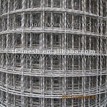 8mm opening crimp wire mesh ( WIRE MESH FACTORY ISO 9001)
