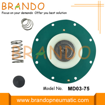 MD03-75 MD03-75M 3 &#39;&#39; Darbe Jet Valfi NBR Diyaframı