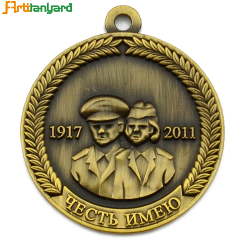 Medal With Embossed Logo