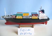 Container Ship model(F119-60) miniature, model container ship