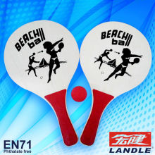 without undercoat printing beach racket ball game set
