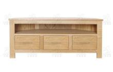Solid Ash Wood Furniture , Wood Modern TV Stand For Living