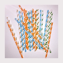 Customized biodegradable paper straw drinking paper straw